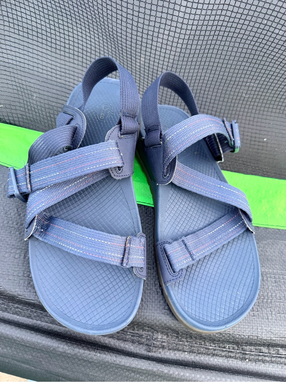 Chaco Men's Navy Blue Strappy Outdoor Sandals